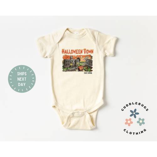 Halloweentown Baby ONESIES® Bodysuit - Cute Halloween Baby - First Halloween - Baby Halloween - Baby Boy Gift - Baby Girl Gift - Unisex