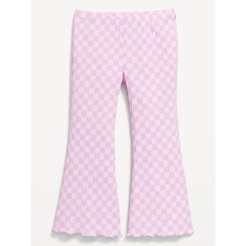 Textured Rib-Knit Flare Leggings for Toddler Girls - 2T