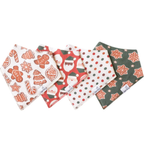 Baby Bandana Bibs - Gingerbread – Copper Pearl