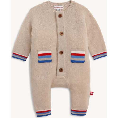 Oatmeal Wool Coverall - Magnetic Me | Maisonette
