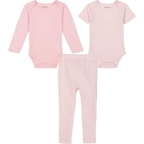 Juicy Couture baby-girls 3pc Creeper Pant Set