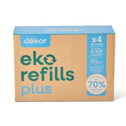 Diaper Dekor Eko Plus Diaper Pail Refill - 4pk