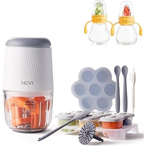 NCVI Baby Food Maker and Baby Fruit Food Feeder, BPA Free