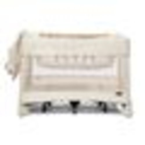 4moms Breeze Plus Playard Easy, One-Handed Setup with Removable Bassinet & Flip Changer - Birch