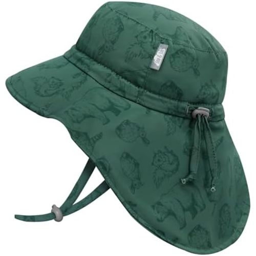 JAN & JUL Summer Adventure Wide Brim 50+ UPF Quick-Dry Sun-Hats for Kids