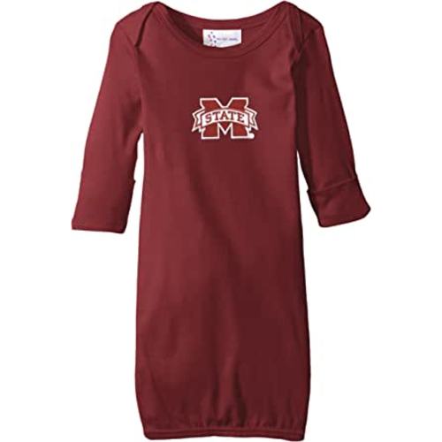 Amazon.com: NCAA Mississippi State Bulldogs Children Unisex Layette Gown,One Size,Maroon : Sports & Outdoors