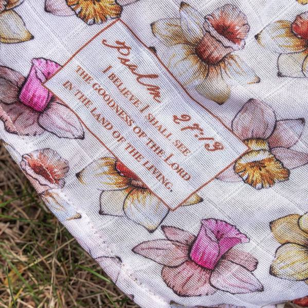 Psalm 27 Muslin Swaddles