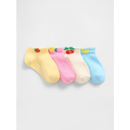 Baby & Toddler No Show Socks (4-Pack) | Gap