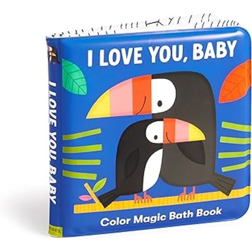 I Love You, Baby – Waterproof Color Changing Magic Bath Book for Babies and Toddlers