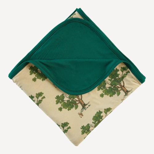 double layer blanket | pooh & tree | bamboo