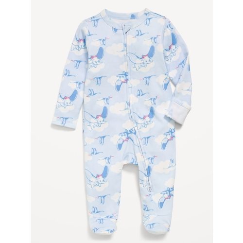 Disney© Dumbo 2-Way-Zip Sleep & Play Footed One-Piece for Baby