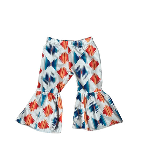 COLORFUL AZTEC BELL BOTTOMS