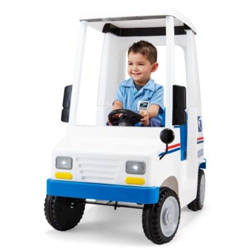 Kid Trax Kids USPS Mail Delivery Electric Toy, Toddler 6 Volt Ride-On, Ages 3-5 Years Old