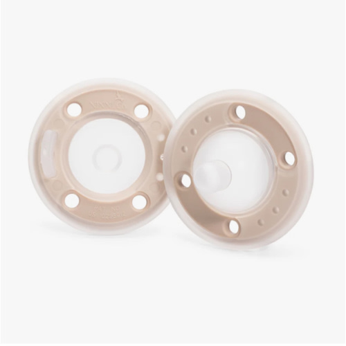 Ninni Pacifier- Oatmeal 2 Pack Pacifier Like Breast – Ninni Co