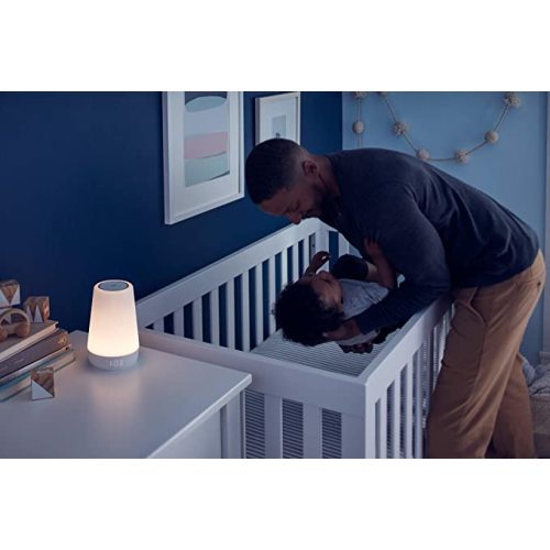 Hatch Rest+ Baby Sound Machine, Night Light, Time-to-Rise Plus Audio Monitor, White Noise Soother, Toddler Sleep Trainer, Kids Alarm Clock, Nightlight