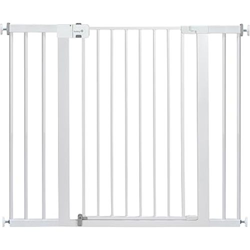 Safety 1st Extra Wide Baby Gate with Door: Premium Child Safety Gate, Extra Tall Baby Gate, Easy Installation, 36" Tall & Wide, Fits Between 29" and 47"
