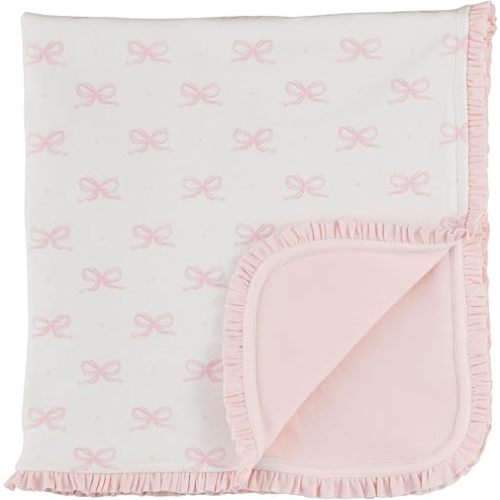 Mud Pie Children's Girl Bows Arrival Blanket