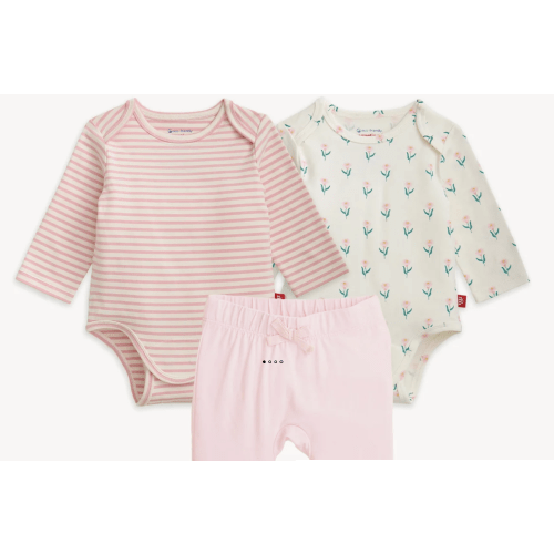 Magnetic 3-Pack Bodysuit & Pant
