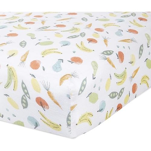 aden + anais Essentials Classic Crib Sheet, Farm to Table