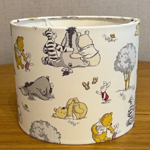 Winnie the Pooh nursery baby Pooh Bear disney Ceiling Light Shade or Table Lampshade 8",10" or 12"