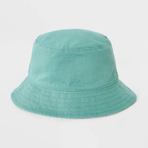 Baby Reversible Bucket Hat - Cat & Jack™ Green 6-12m