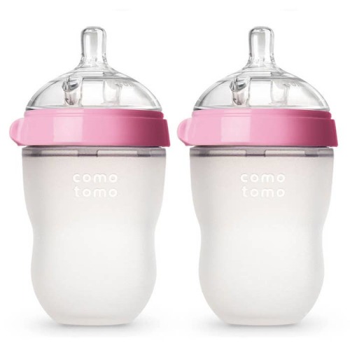 Silicone Baby Bottle 2 Pack (250 mL)