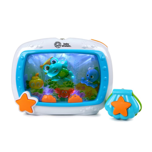 Baby Einstein Sea Dreams Soother Musical Crib Toy and Sound Machine - Blue