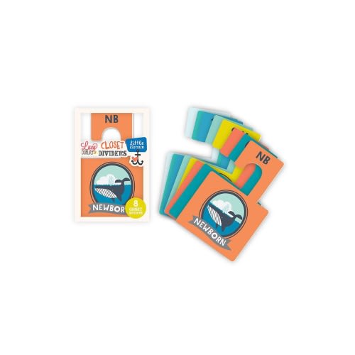 Lucy Darling Little Captain Closet Dividers, Multi
