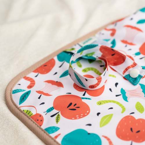 Ultra-Soft Bamboo Machine Washable and Wipeable Diaper Change Mat