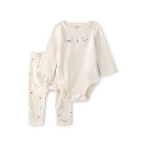 Baby Long Sleeve Easter Bunny Set