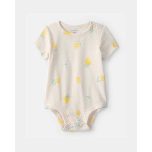 Baby Lemon Graphic Bodysuit - Ivory | Carter's