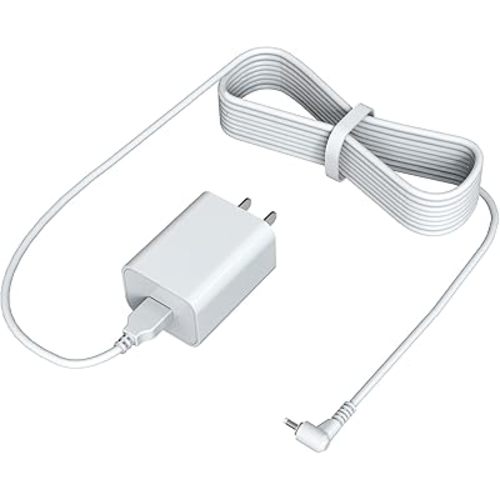 for Babysense Monitor Charger Compatible with Babysense Video Baby Monitor V24R V43, 4.9FT for Babysense Monitor Power Cord (Not Fit Micro USB Port)