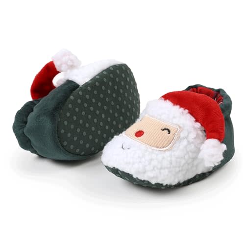 CoKate Baby Boys Girls Soft Plush Slippers Animal Boots Toddler Infant Crib Shoes Winter House Shoes
