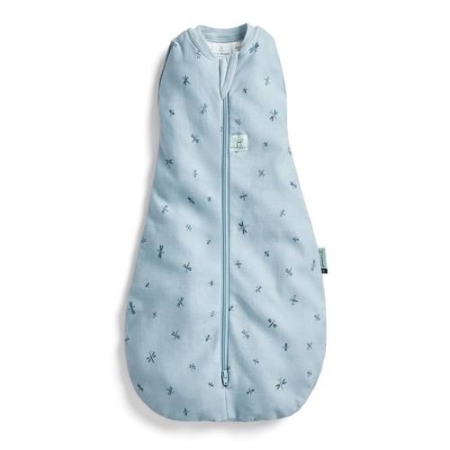 ergoPouch 0.2 TOG Cocoon Swaddle Bag, Newborn Size, Dragonflies Print –Organic Cotton, Zip-Up Baby Swaddle, Arms In/Out, Lightweight & Breathable, Ideal For Room Temperatures (22–26°C) : Amazon.com.au: Baby