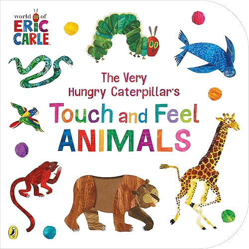 The Very Hungry Caterpillar’s Touch and Feel Animals Board book – January 19, 2023