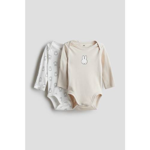 2-pack Long-sleeved Bodysuits