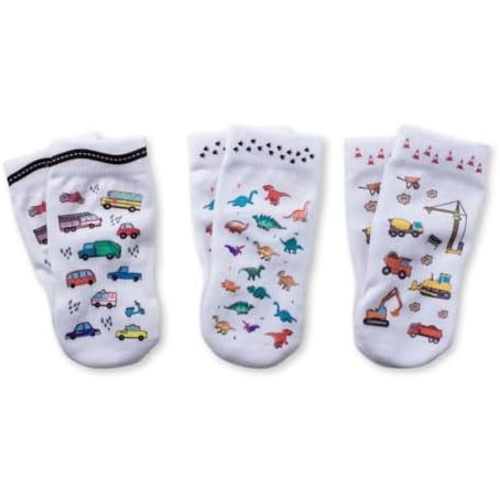 squid socks Polyester Socks | 0-6M, 6-12M, 12-24M, & 2T-3T | Grip Socks that Stay On | As Seen on Shark Tank