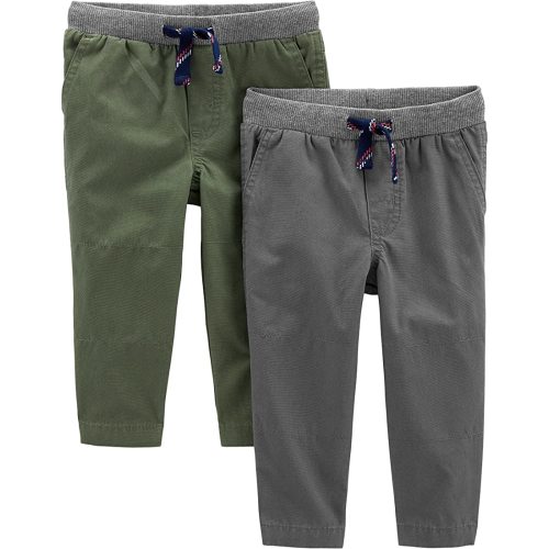 Simple Joys by Carter's Baby Boys' 2-Pack Pull on Pant
