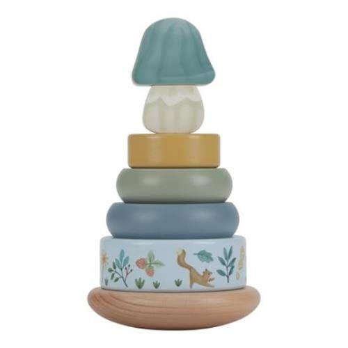 Rocking Ring Wood Stacker, Forest Friends