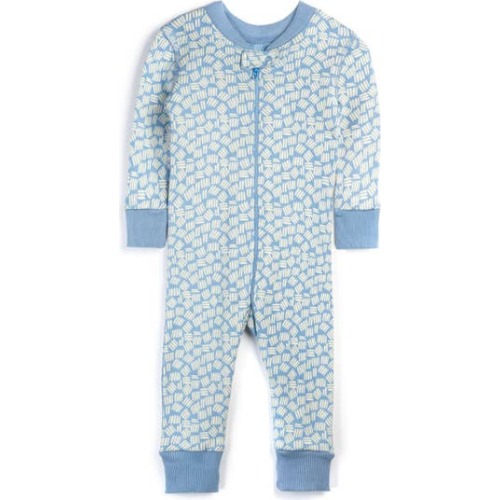 100% Organic Cotton Print Snug Fit Baby Pajamas, 6-9M