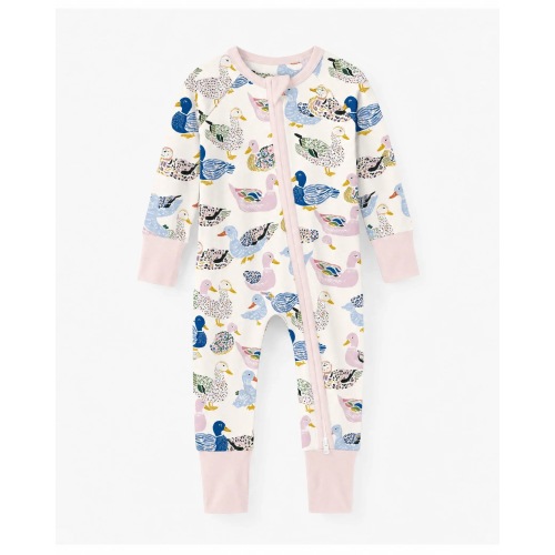 Whimsical Garden Ducks Bamboo Convertible Zippy