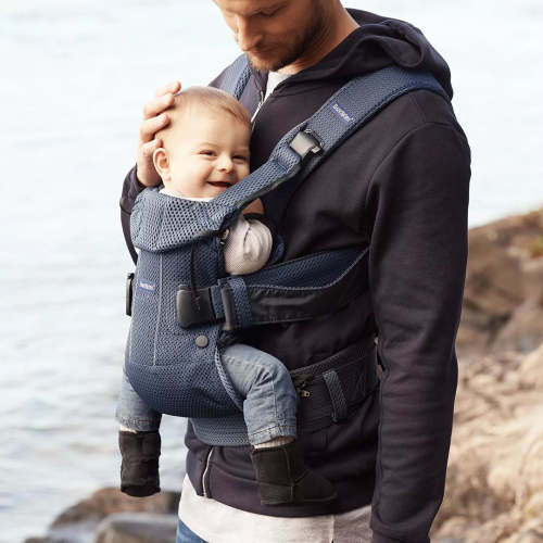 Baby Carrier One Air - Anthracite Leopard 3D Mesh