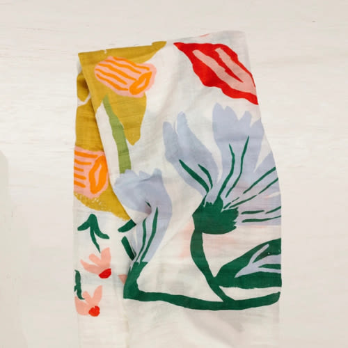 cottage garden swaddle