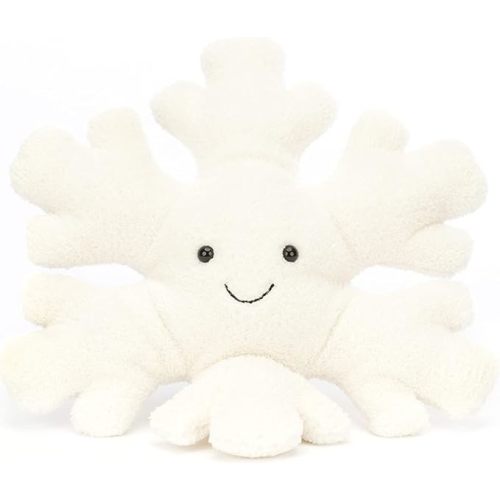 Jellycat Amuseables Snowflake Stuffed Toy, Medium 12 inches | Winter Plush and Décor - Large