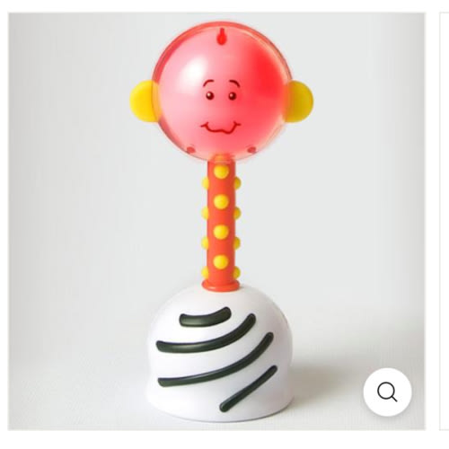 NogginStik Developmental Light-Up Rattle