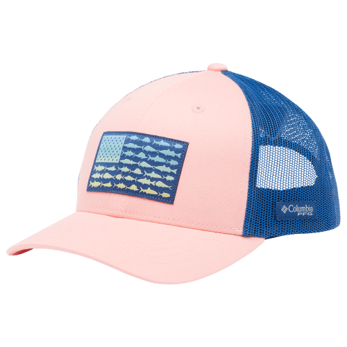 Columbia PFG Fish Flag Snapback Cap for Kids