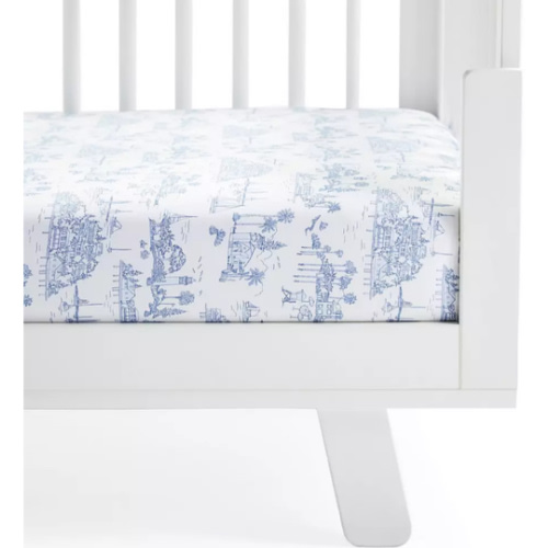 Seahaven Crib Sheet | Serena and Lily