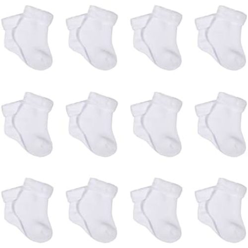 Gerber Baby 12-pair Sock Bundle
