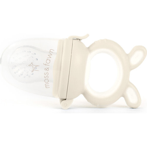 Moss and Fawn Silicone Forage Feeder, Ecru - Moss & Fawn | Maisonette