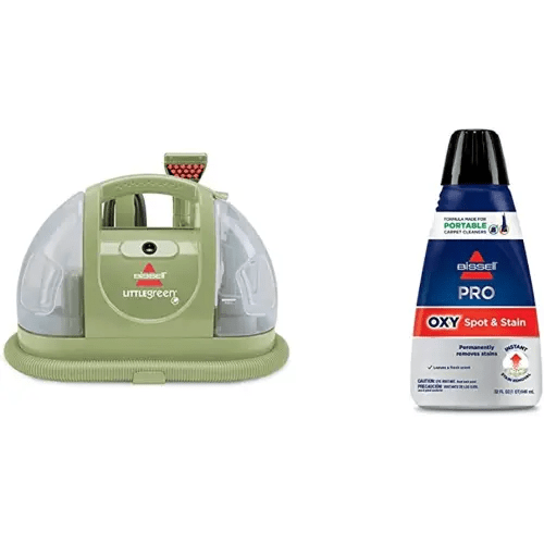 BISSELL Little Green Multi-Purpose Portable Carpet Cleaner + Professional Spot and Stain + Oxy Portable Machine Formula